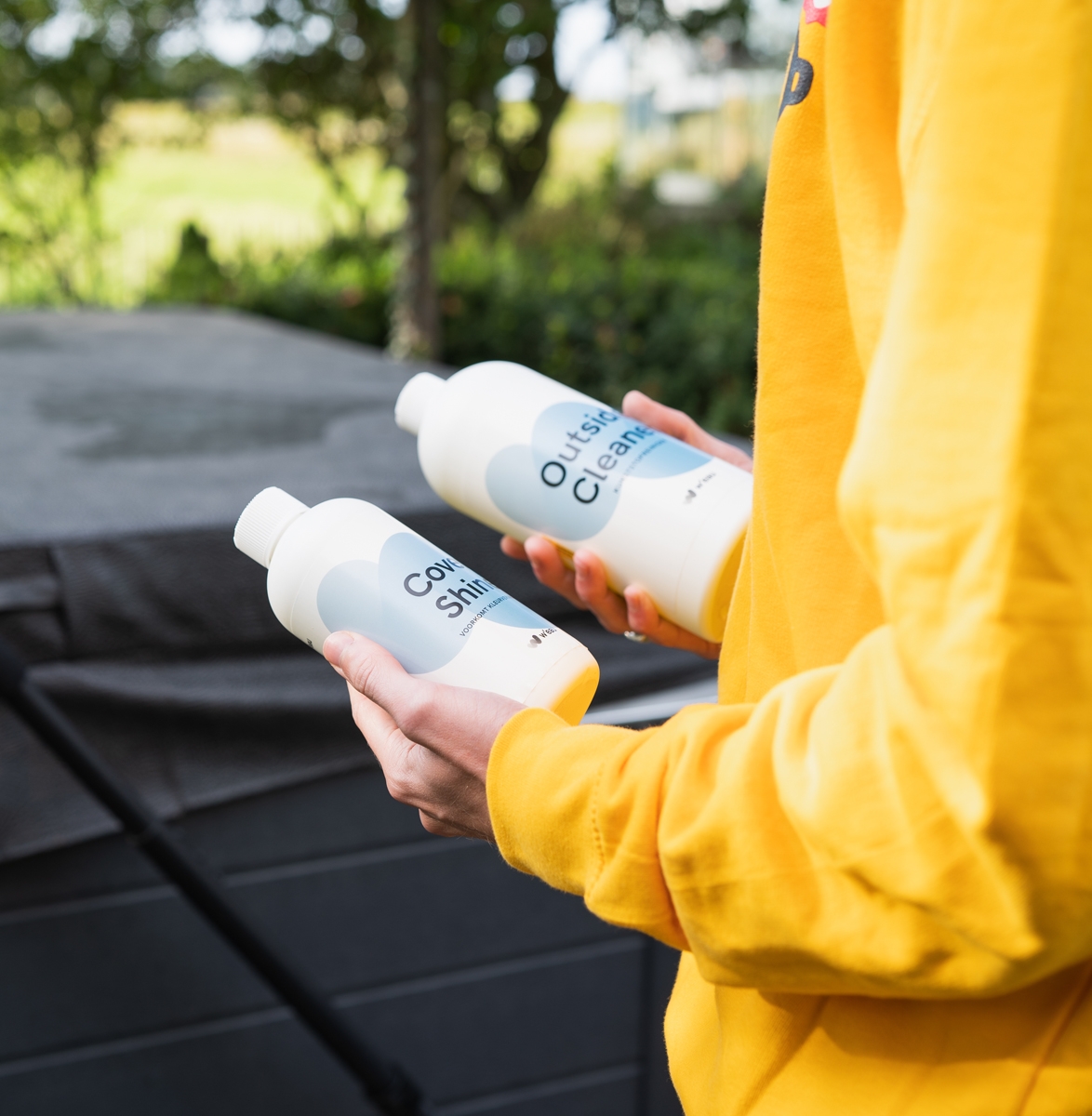 W'eau Outside Cleaner en cover shine 