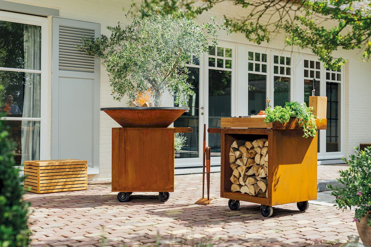 OFYR Classic 100 PRO - Corten - in tuin