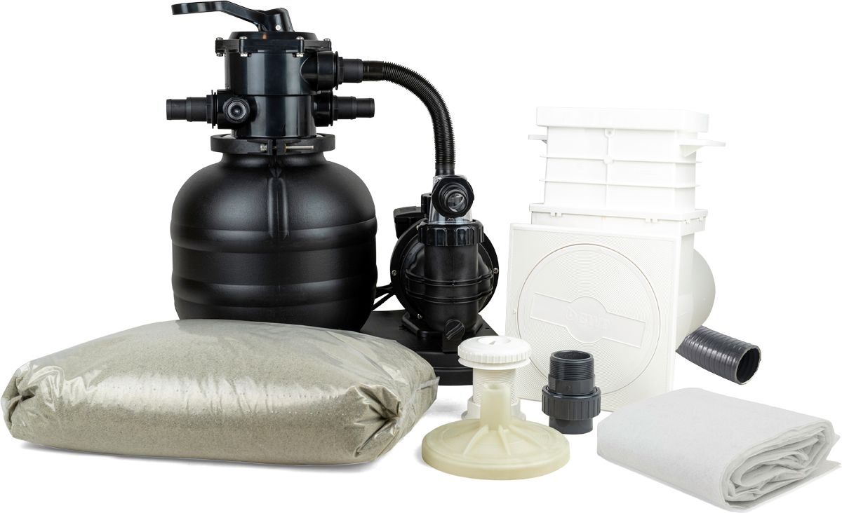 Happy Pool accessoirepakket voor zwembaden tot 16m³