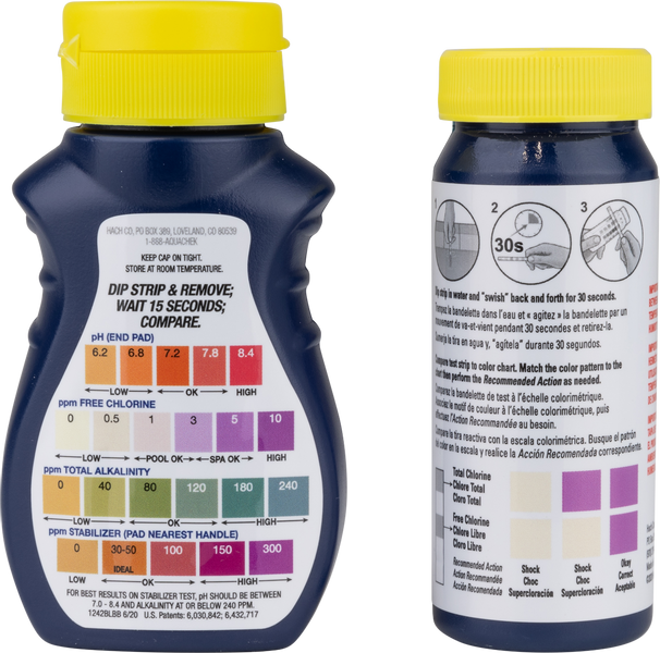 AquaChek teststrips + ShockChek teststrips
