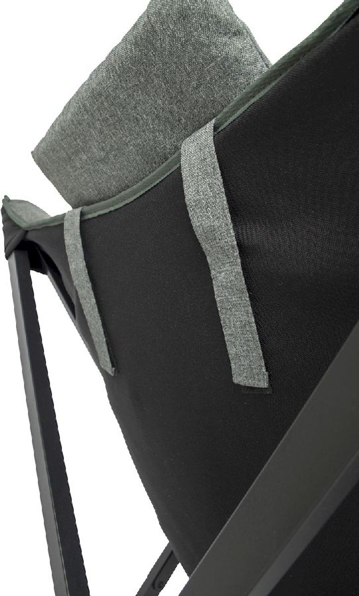 Bo-Camp Industrial Relaxstoel Molfat Groen/Grijs