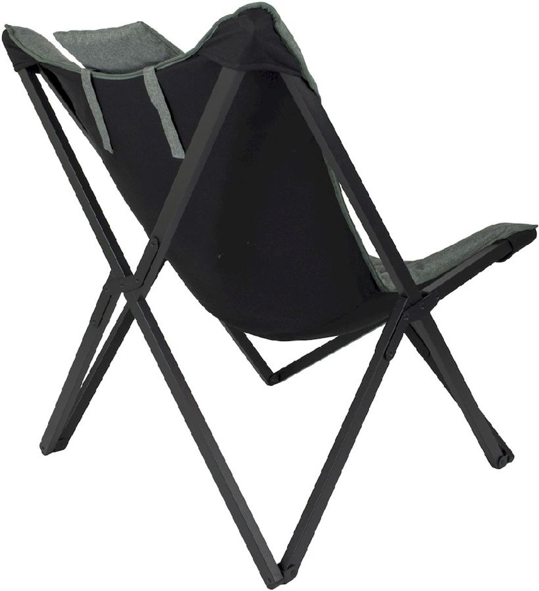 Bo-Camp Industrial Relaxstoel Molfat Groen/Grijs