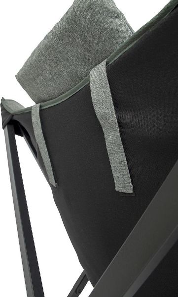 Bo-Camp Industrial Relaxstoel Molfat Groen/Grijs