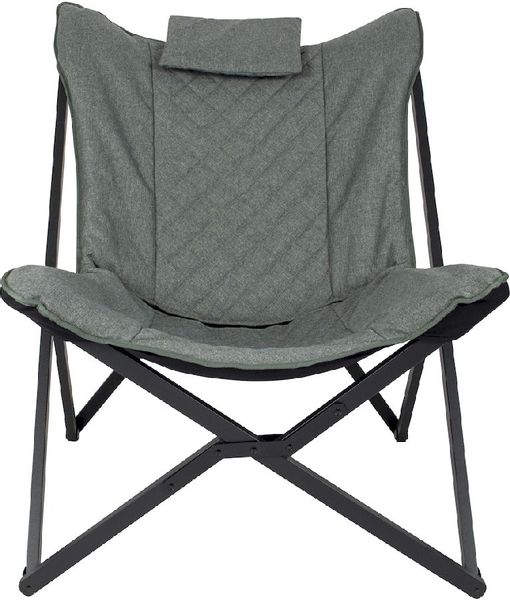 Bo-Camp Industrial Relaxstoel Molfat Groen/Grijs