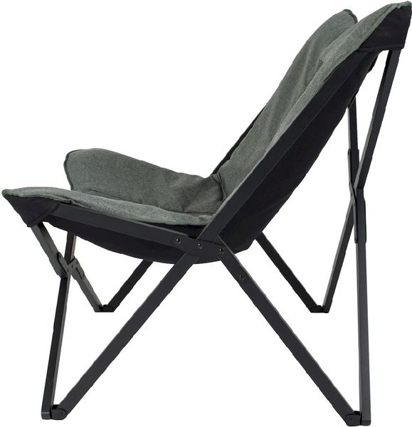 Bo-Camp Industrial Relaxstoel Molfat Groen/Grijs