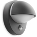 Philips myGarden June E27 sensor wandlamp - Antraciet