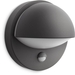 Philips myGarden June E27 sensor wandlamp - Antraciet