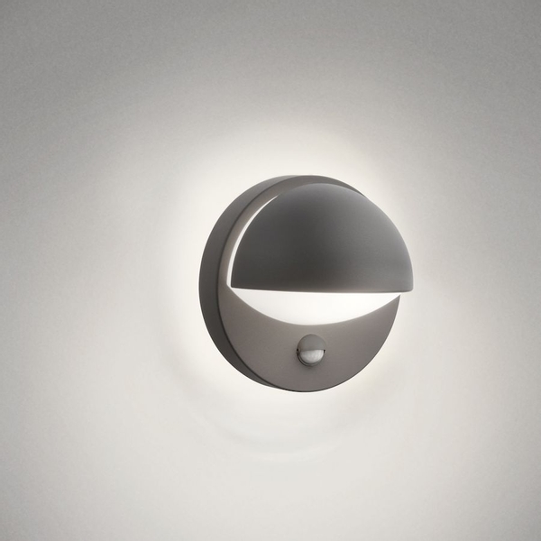 Philips myGarden June E27 sensor wandlamp - Antraciet