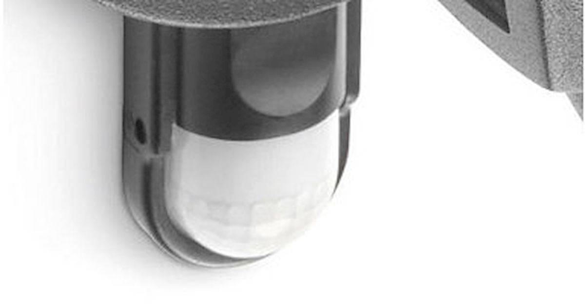 Philips myGarden Creek Up sensor wandlamp - Zwart sensor