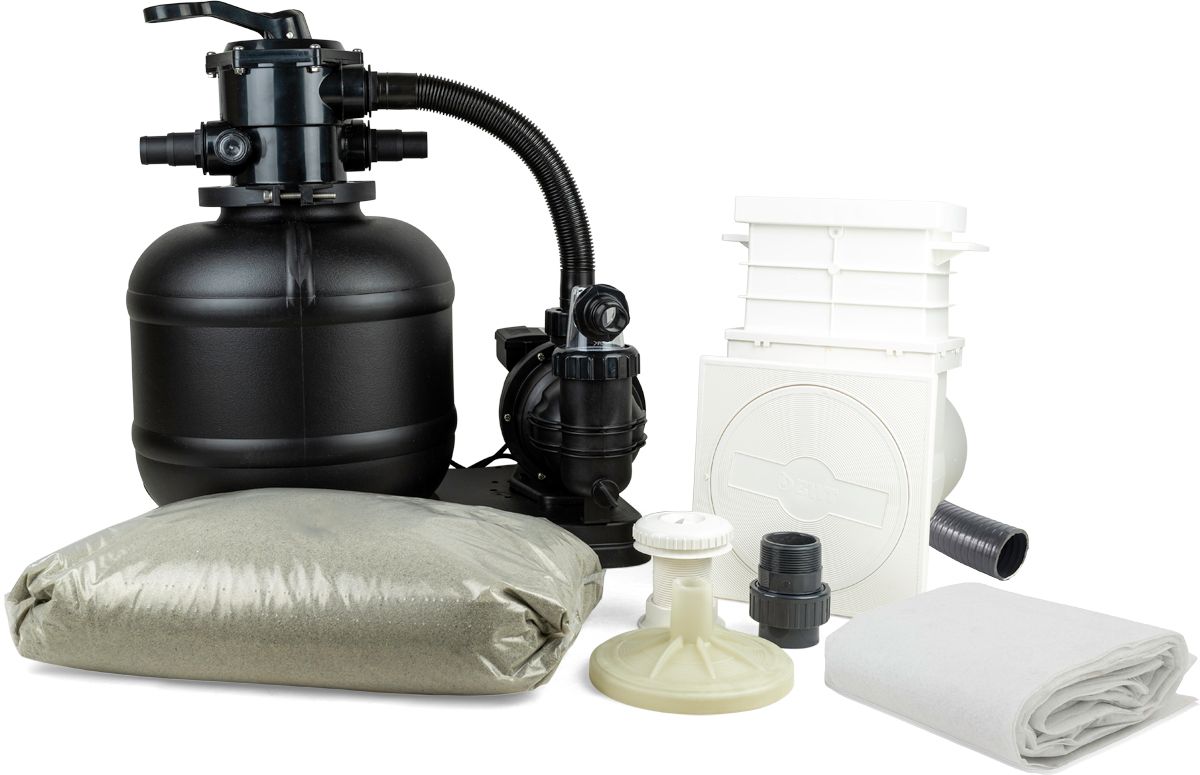 Happy Pool accessoirepakket voor zwembaden tot 24m³