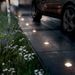 Philips myGarden Moss led inbouwspot - Wit sfeerimpressie avond