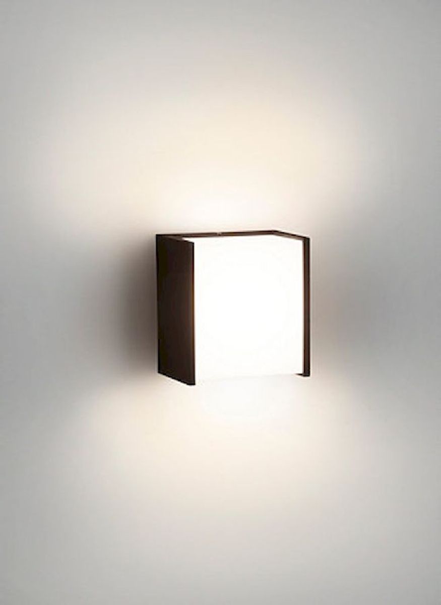 Philips myGarden macaw led wandlamp - zwart  sfeerimpressie