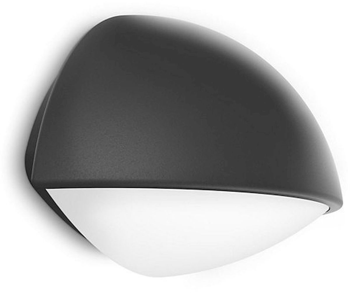 Philips myGarden Dust led wandlamp - antraciet product zijkant