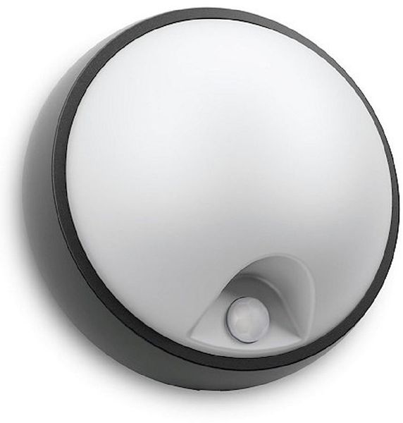 Philips myGarden eagle led wandlamp - zwart voorzijde 2