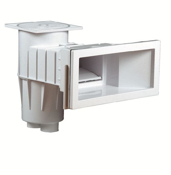 AQS skimmer brede zuigmond wit