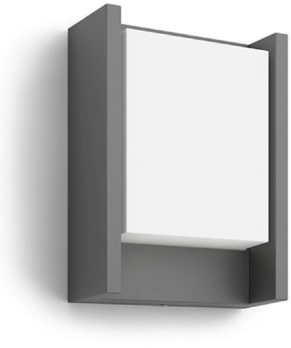 Philips myGarden arbour led wandlamp - Antraciet voorzijde