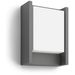 Philips myGarden arbour led wandlamp - Antraciet voorzijde