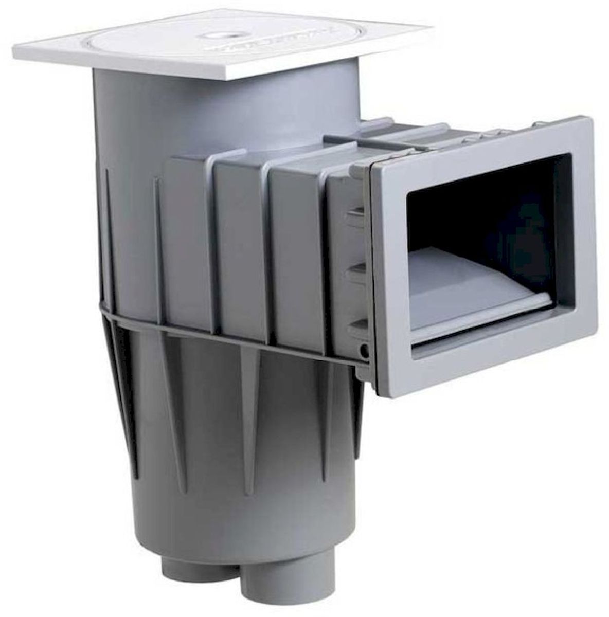 AQS skimmer smalle zuigmond grijs