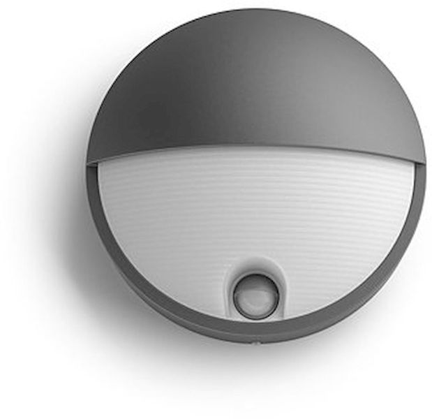 Philips myGarden capricorn led wandlamp - Grijs voorzijde 2