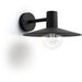 Philips myGarden skua led wandlamp - Zwart zijkant