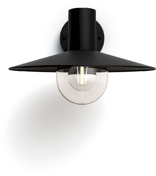 Philips myGarden skua led wandlamp - Zwart voorkant
