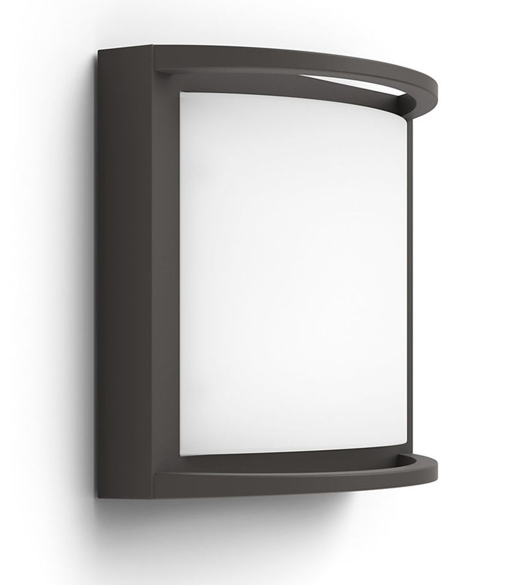 Philips myGarden Samondra led wandlamp - Antraciet  schuin