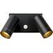 Lucide Taylor GU10 sensor wandspot - 2 spots - Zwart