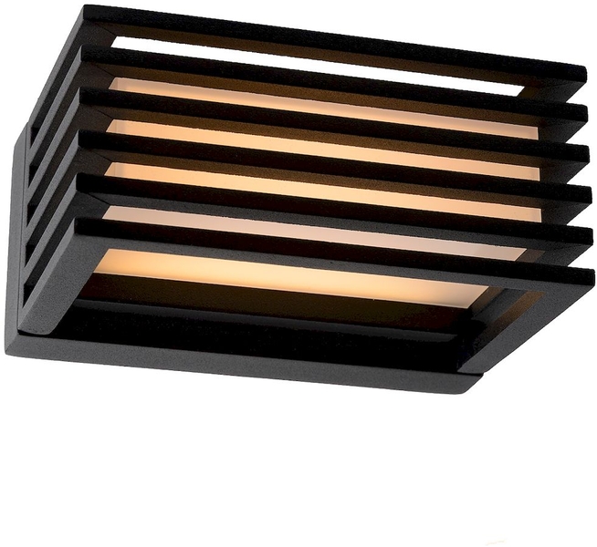 Lucide Malta led wandlamp - Zwart