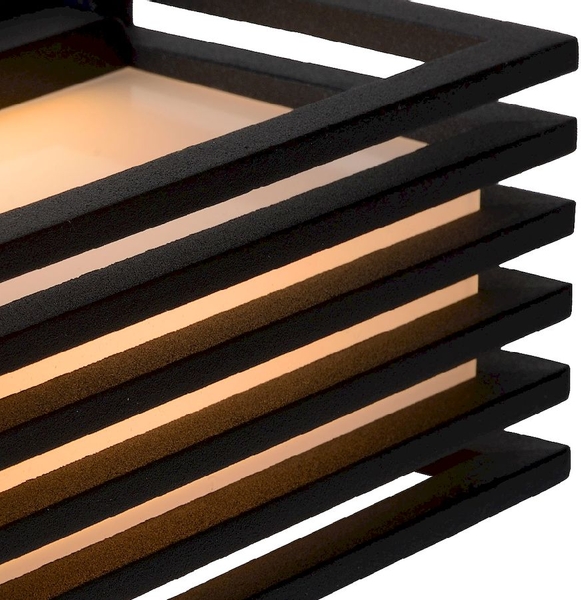 Lucide Malta led wandlamp - Zwart