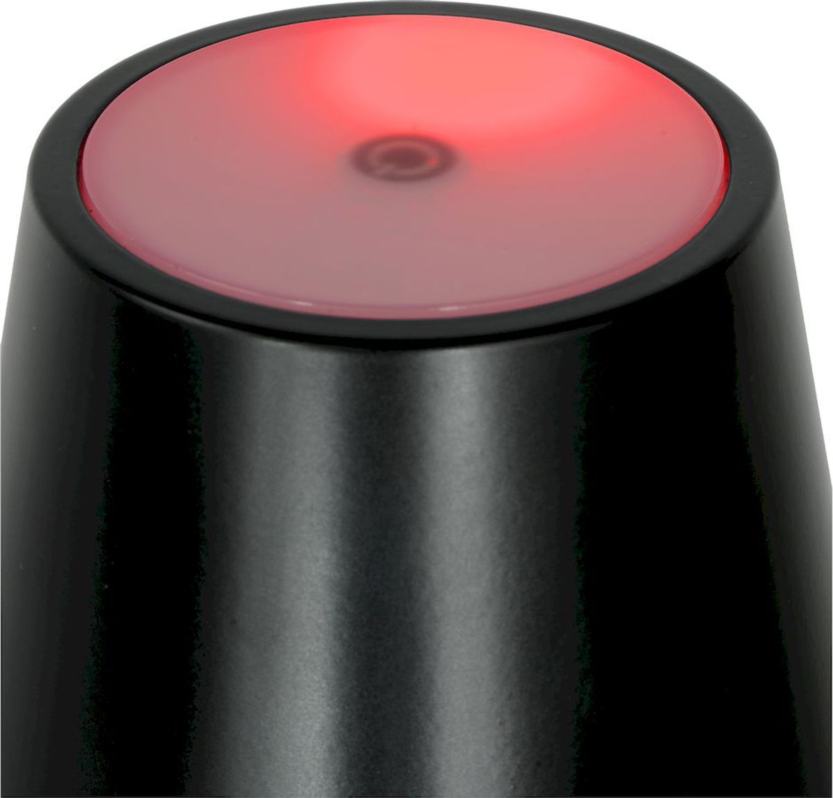 Lucide Justin led tafellamp - Zwart - bovenkant lampenkap