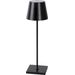 Lucide Justin led tafellamp - Zwart - Uit
