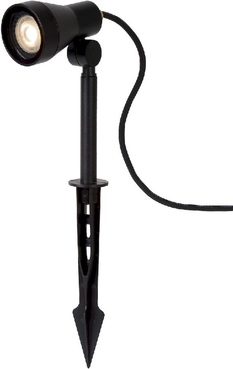 Lucide Spike GU10 led tuinspot - Zwart