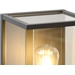 Lucide Claire E27 wandlamp - Antraciet