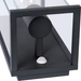 Lucide Claire E27 wandlamp met sensor - Antraciet