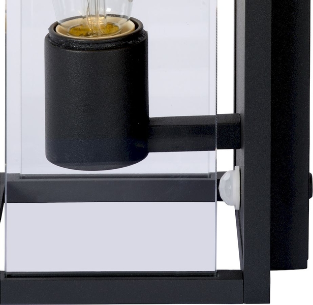 Lucide Claire E27 wandlamp met sensor - Antraciet