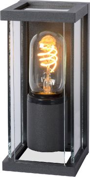 Lucide Claire Mini E27 wandlamp - 1 spot - Antraciet