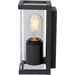 Lucide Claire Mini E27 wandlamp - 1 spot - Antraciet