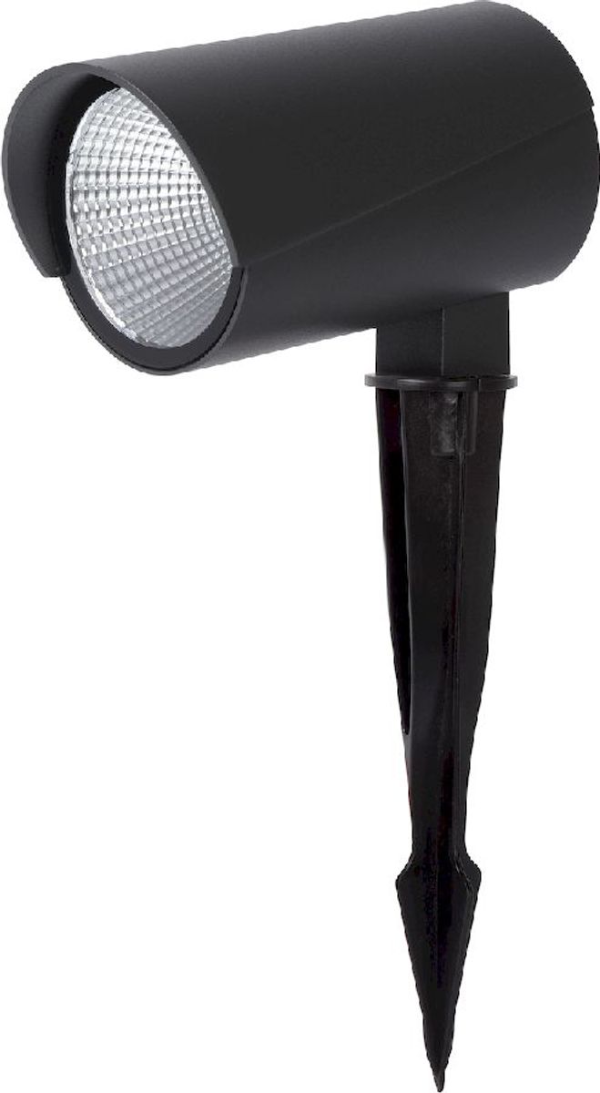 Lucide Manal led tuinspot - Antraciet, lamp uit