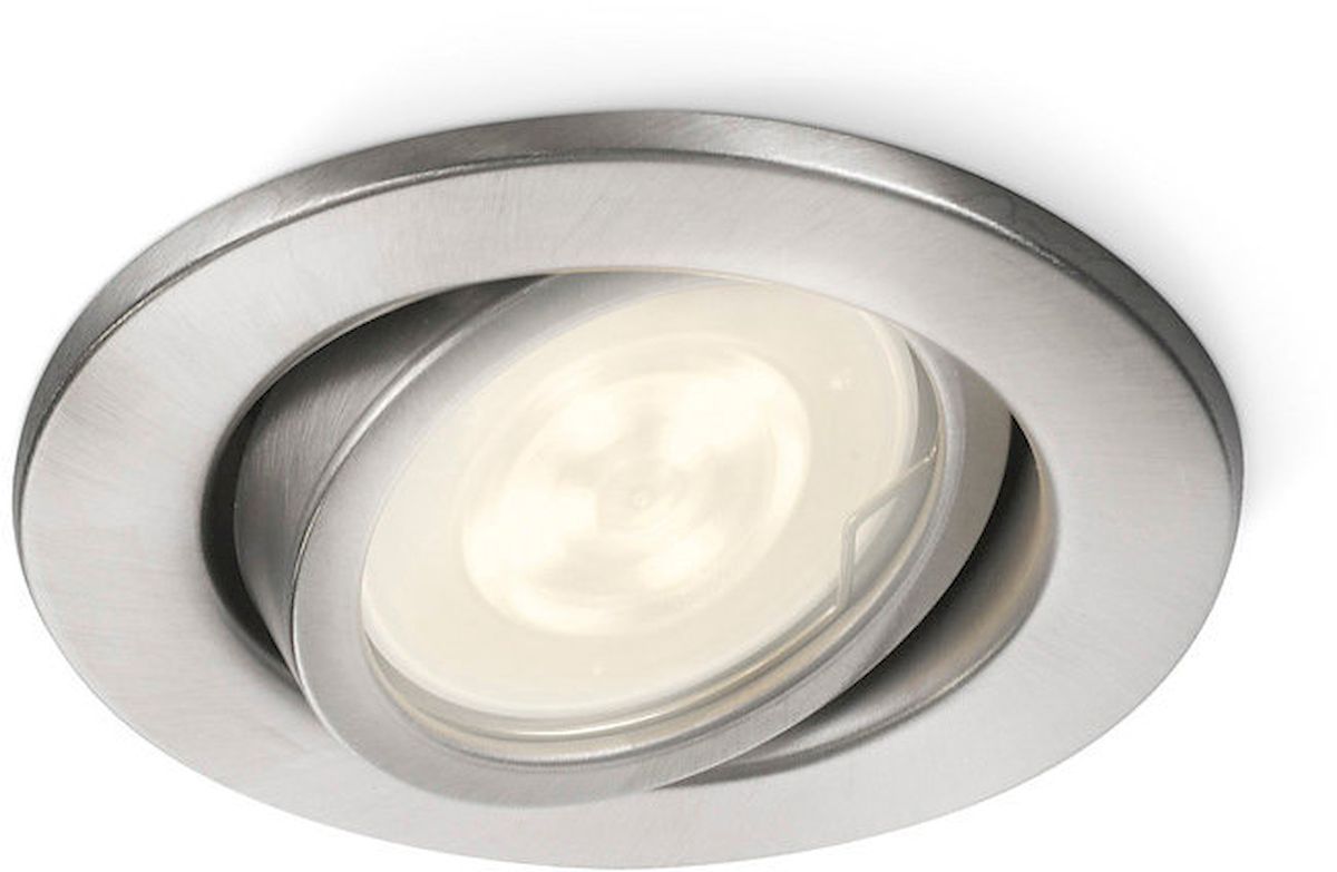 Philips myGarden Fresco inbouwspot - RVS spot 1