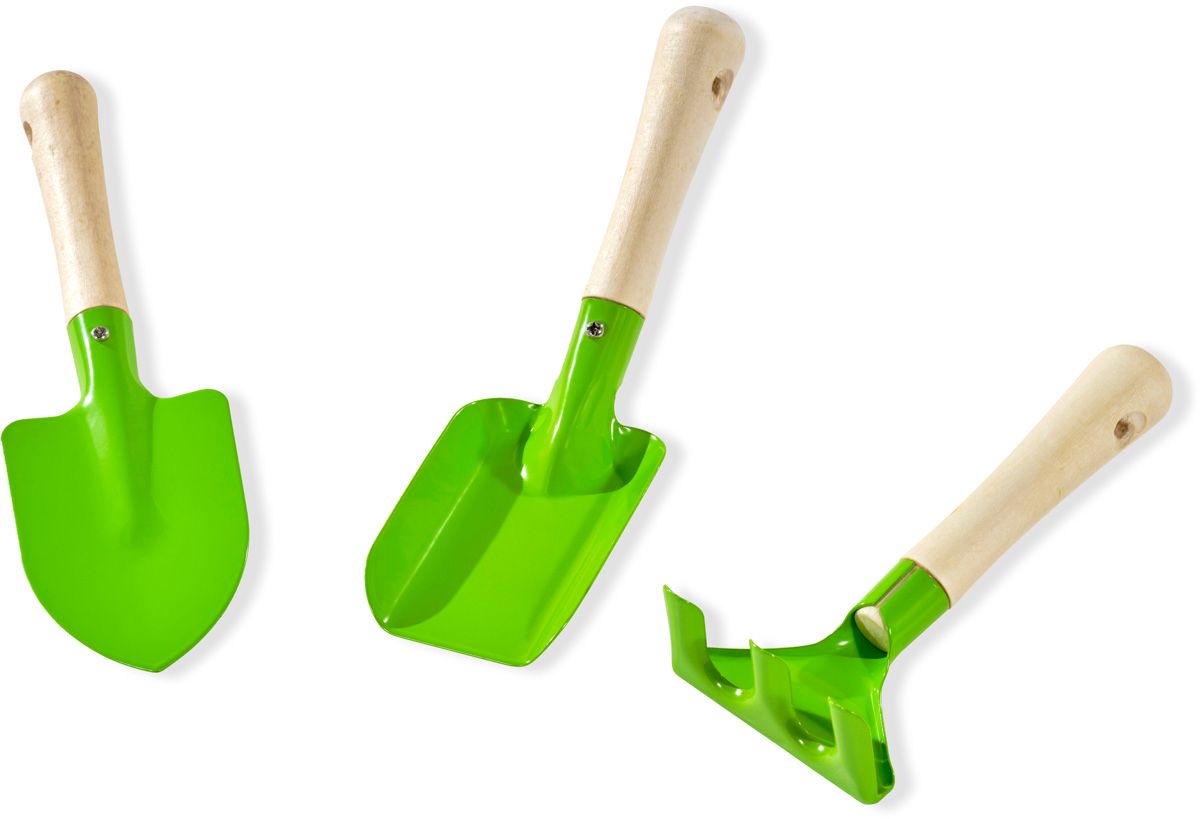 EXIT Aksent zand- en watertafel met parasol en tuingereedschap schepjes