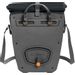 Vaude Aqua back dubbele fietstas - 48 liter - Zwart achterkant