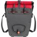 Vaude Aqua back plus dubbele fietstas - 51 liter - Rood achterkant