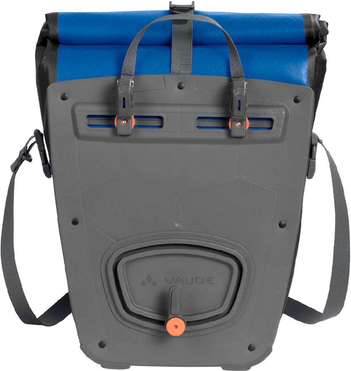 Vaude Aqua back plus dubbele fietstas - 51 liter - Blauw achterkant
