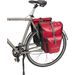 Vaude Aqua back plus dubbele fietstas - 51 liter - Blauw op de fiets