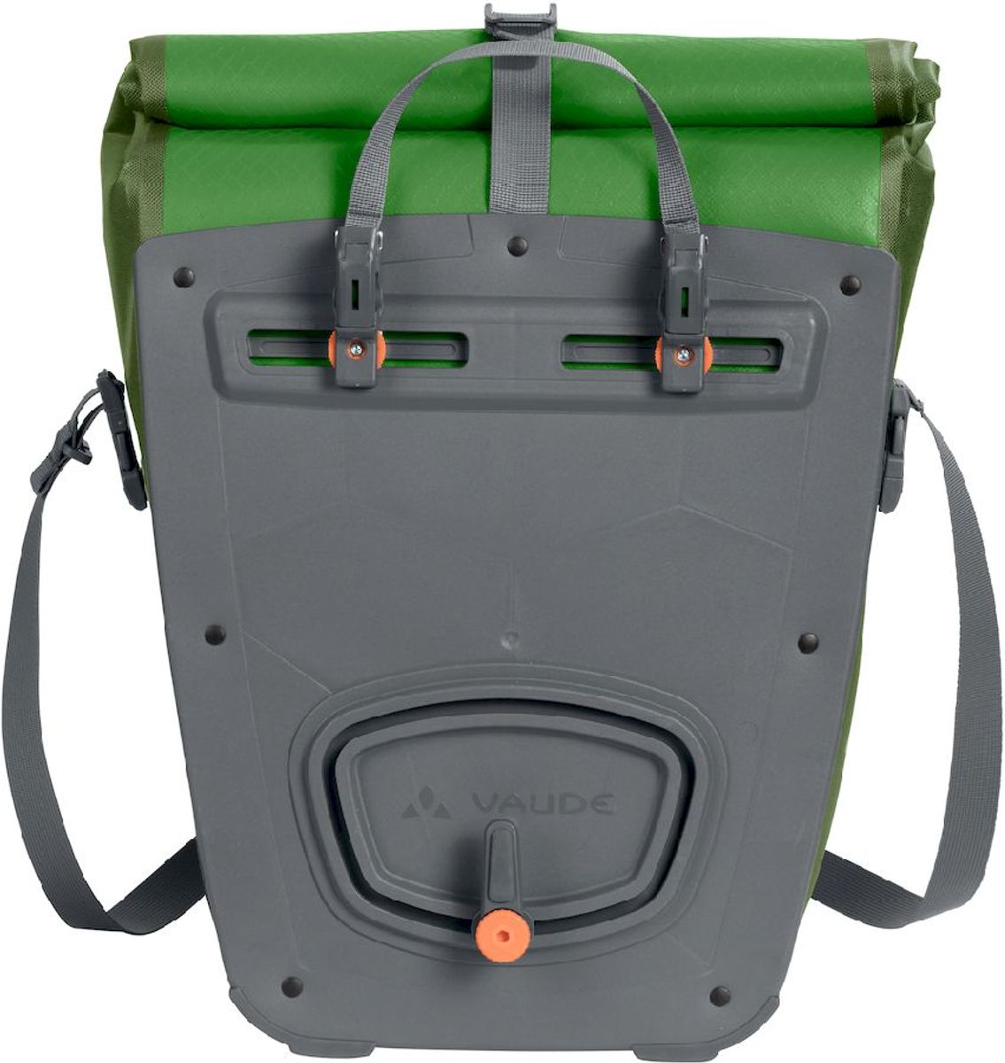 Vaude Aqua back plus dubbele fietstas - 51 liter - Groen achterkant