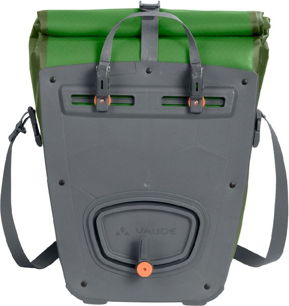 Vaude Aqua back plus dubbele fietstas - 51 liter - Groen achterkant