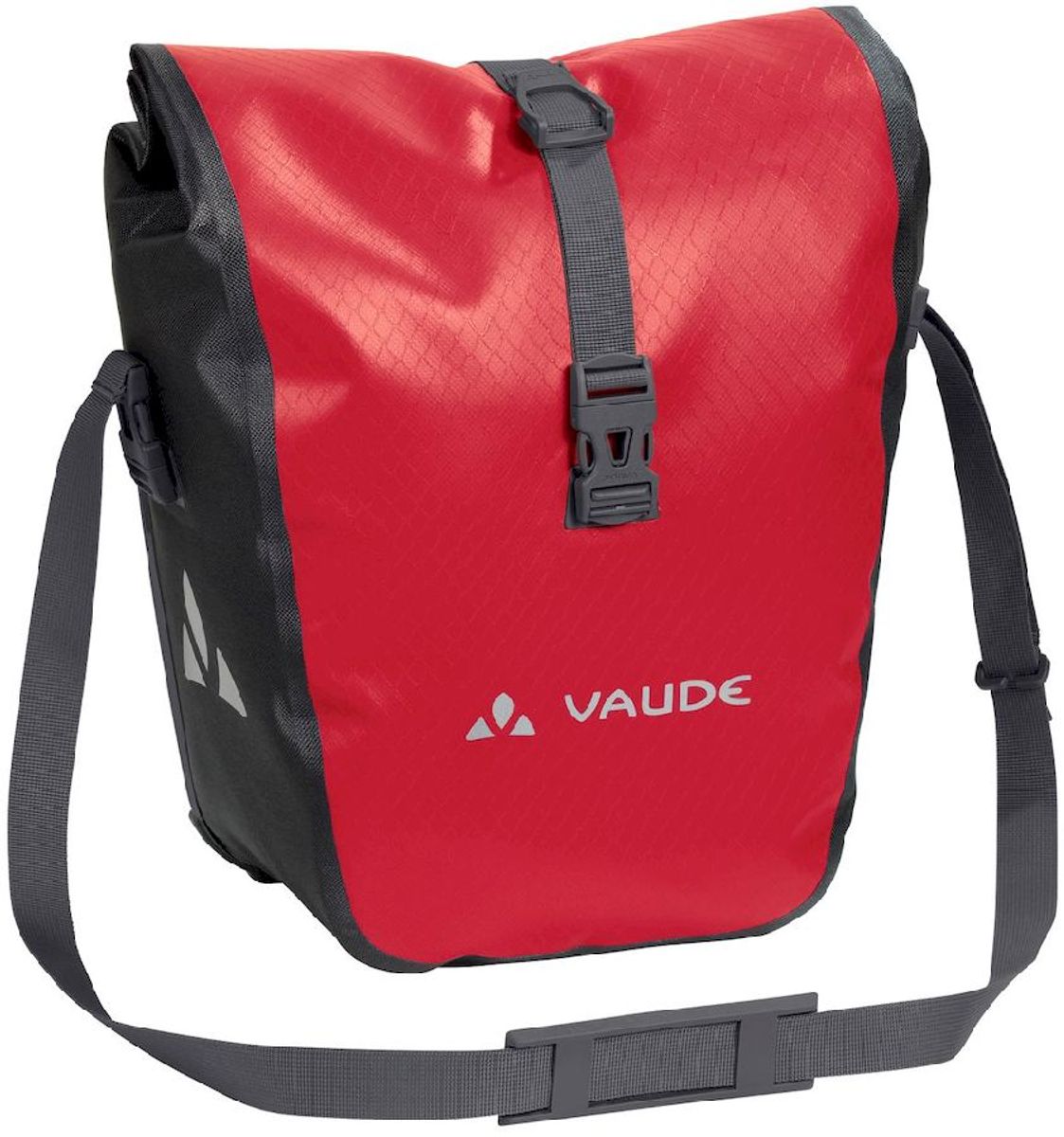 Vaude Aqua front dubbele fietstas - 28 liter - Rood