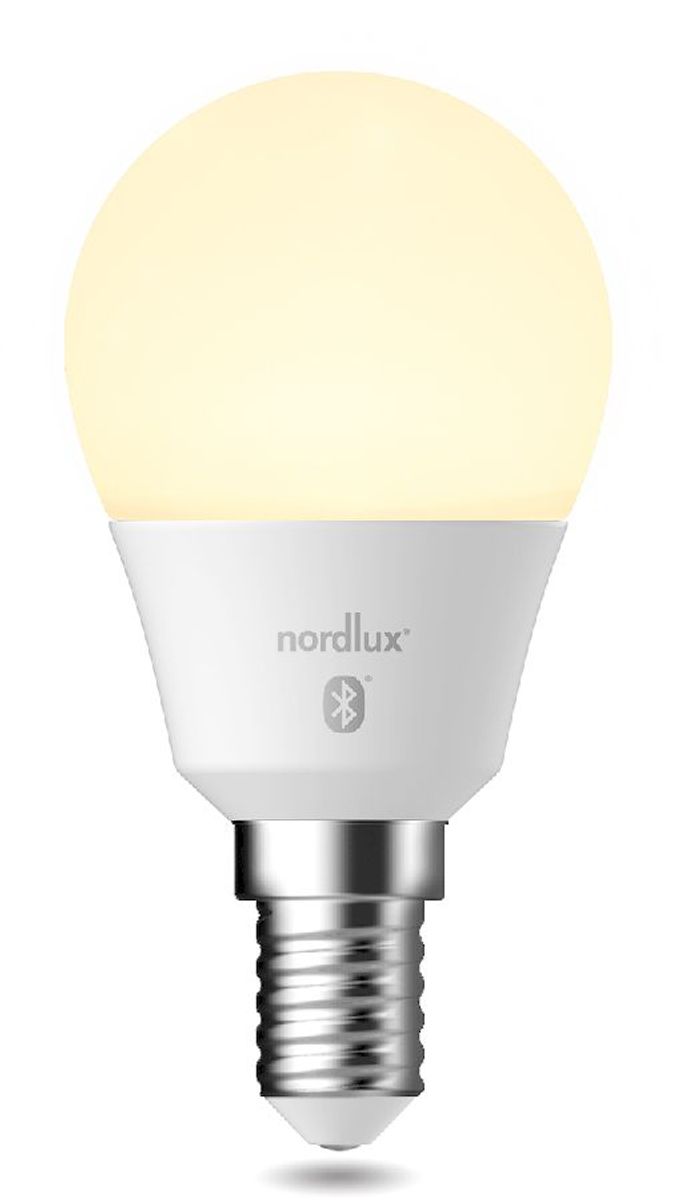 Nordlux G45 E14 Smart ledlamp - 4,7 W aan