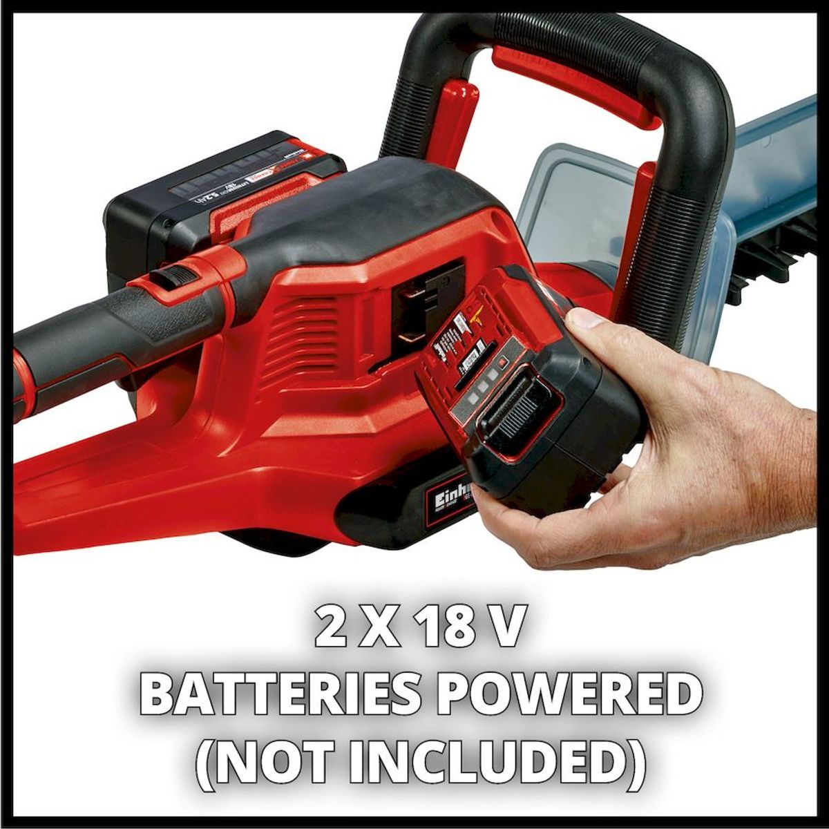 Einhell GE-CH 3665 Li accu heggenschaar solo - zonder accu - met 2 18V Power-X-Change accu's