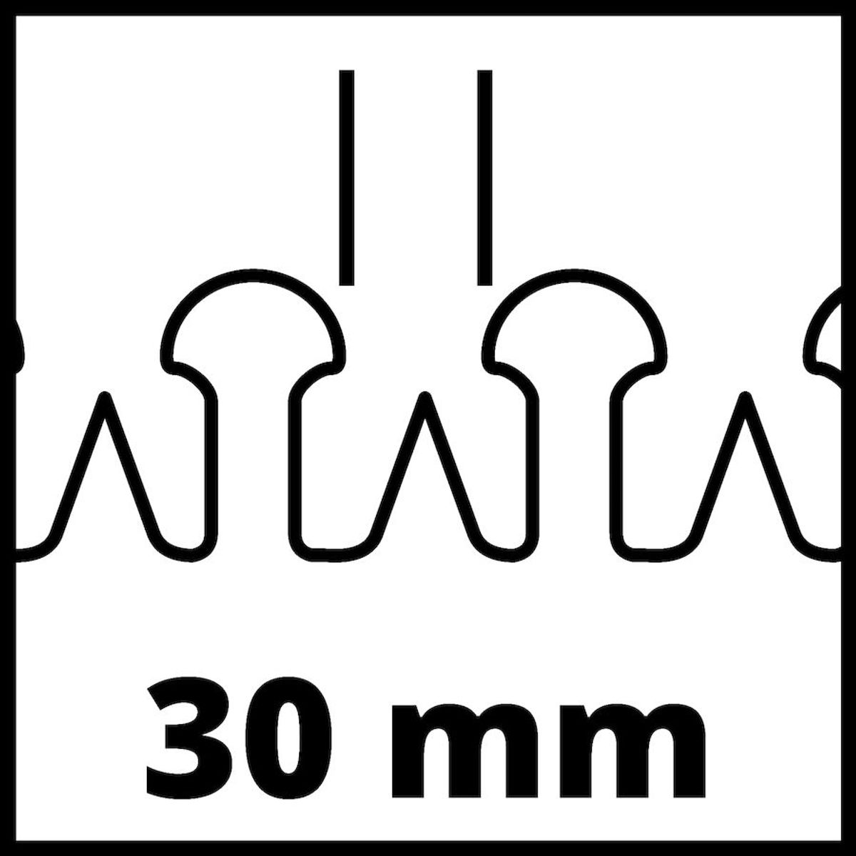 Einhell GE-CH 3665 Li accu heggenschaar solo - zonder accu - met tandsteek van 30 mm